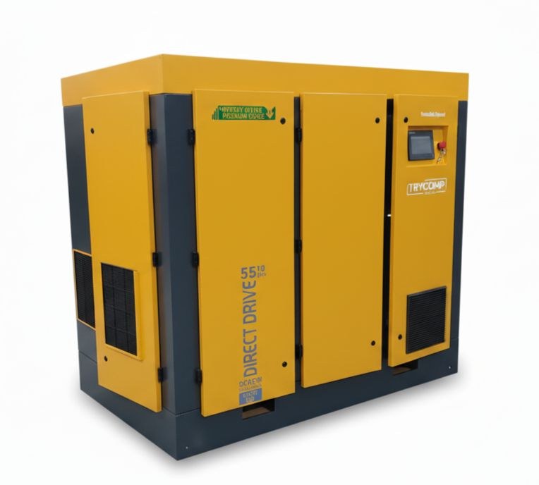 TryComp rotary screw compressor for this industry