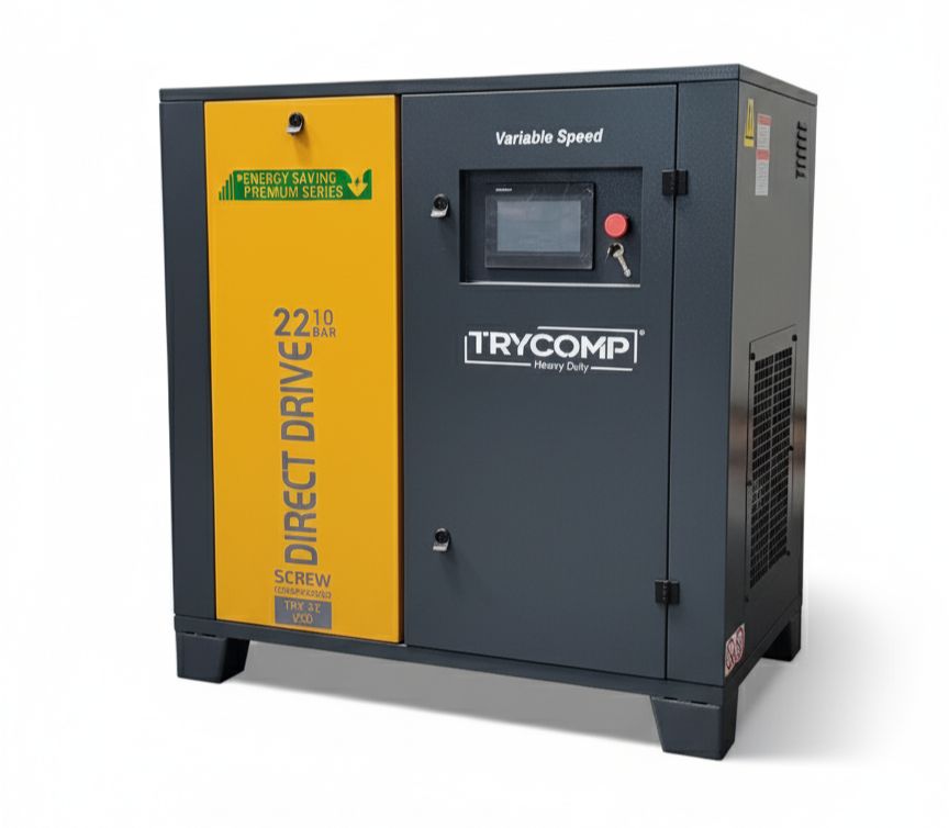7.5 kW TryComp screw compressor